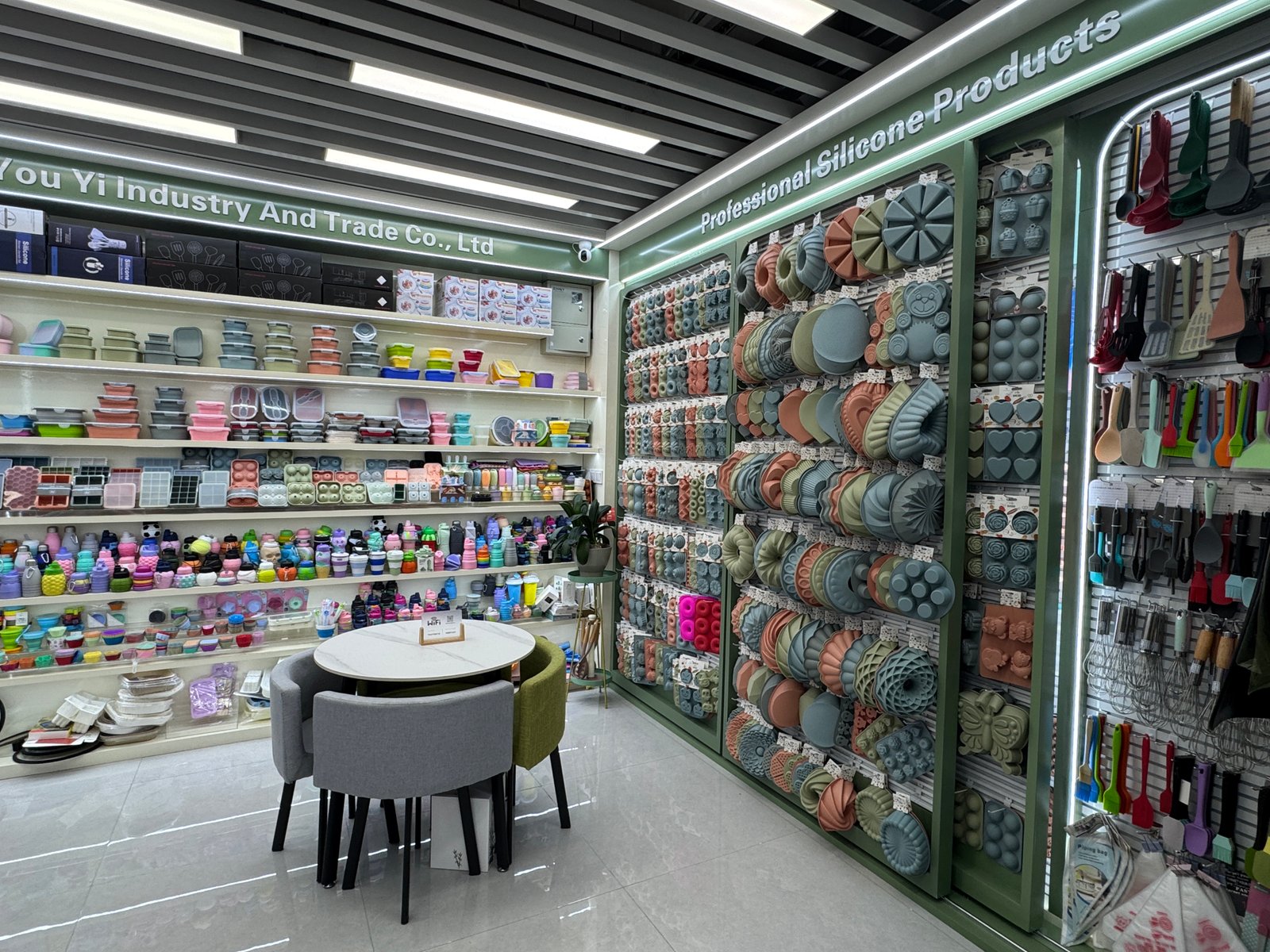 Kezon silicone product showroom