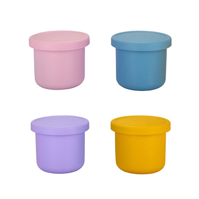 Coordinated silicone lunch box sets