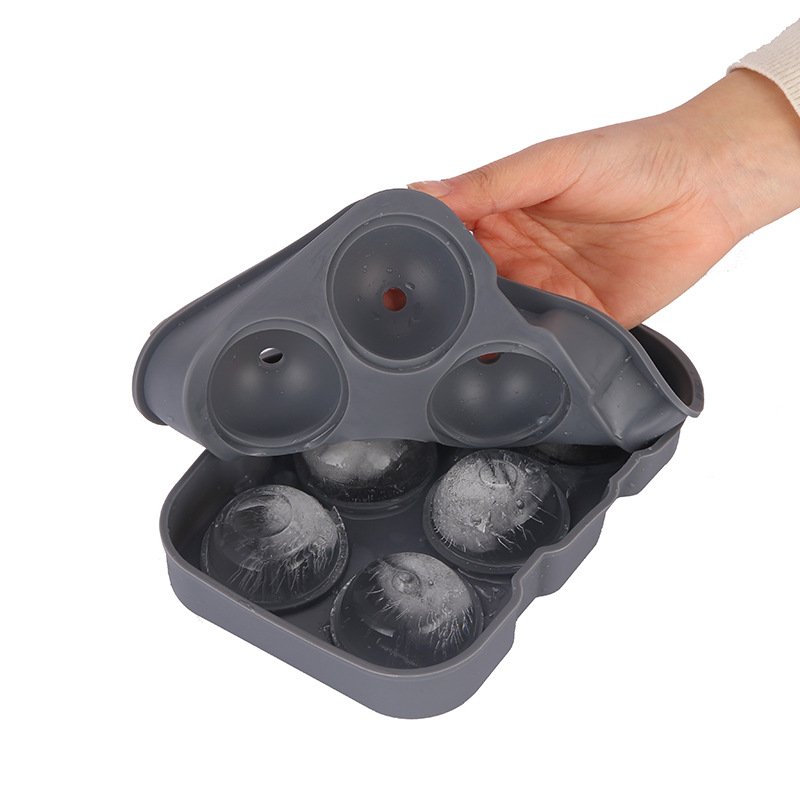 Silicone ice ball molds