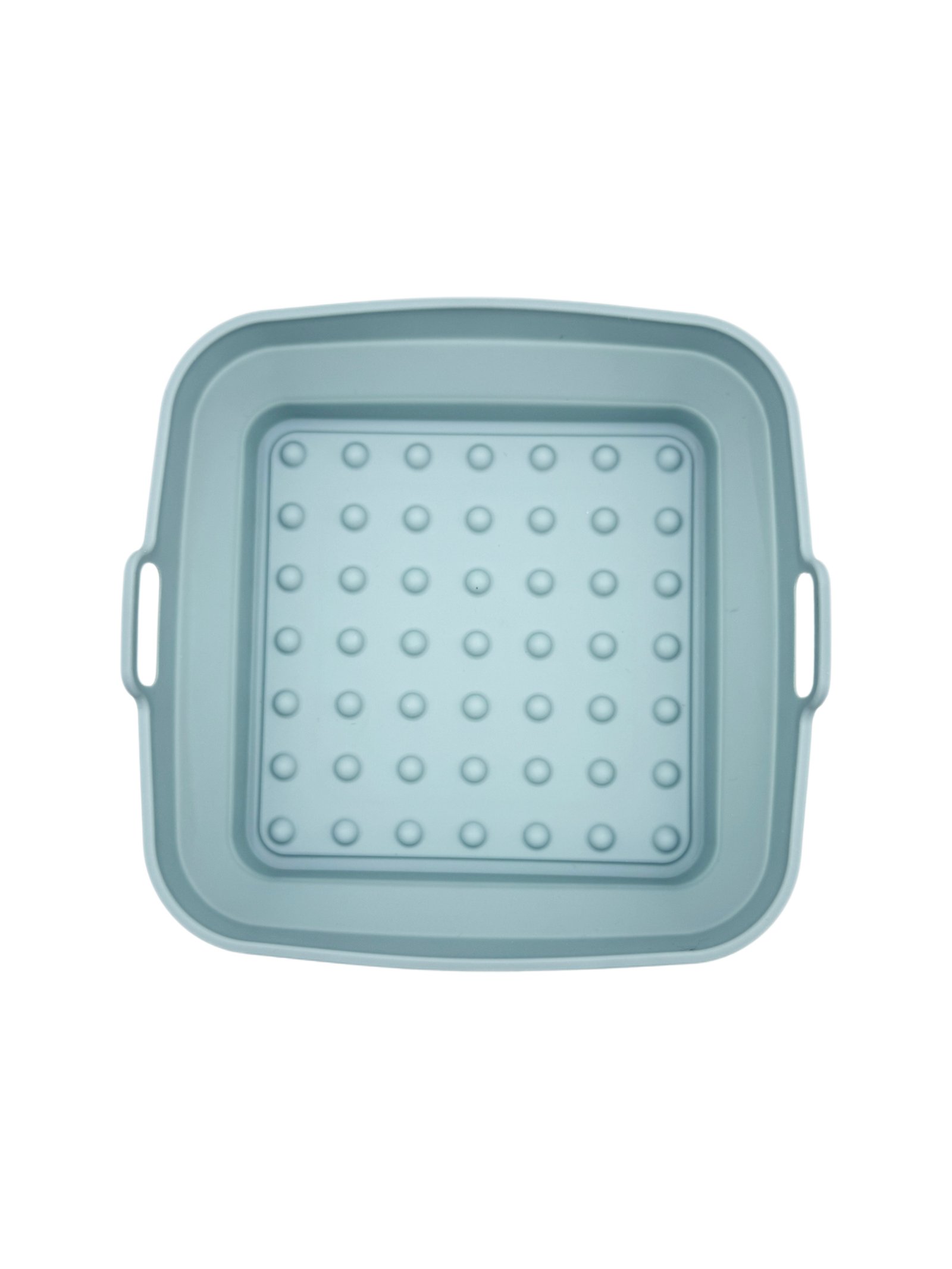 Square silicone air fryer pan