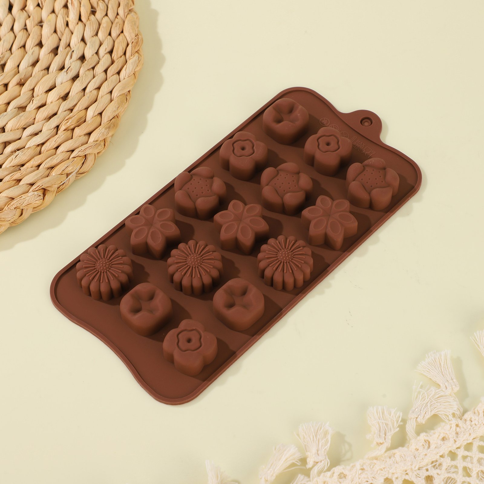 Chocolate mold confectionery application