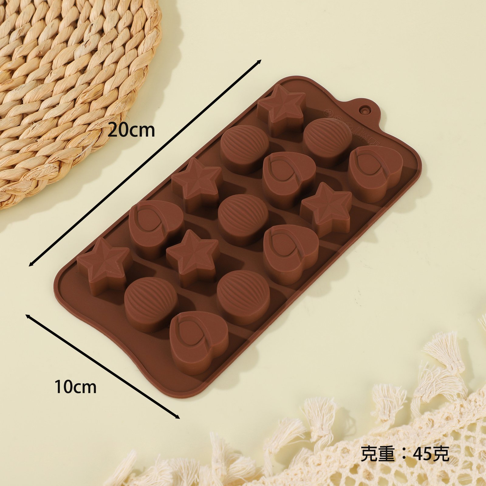 Silicone chocolate mold product sketch and sample approval process