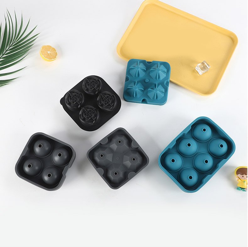 Silicone popsicle molds for frozen-treat portions