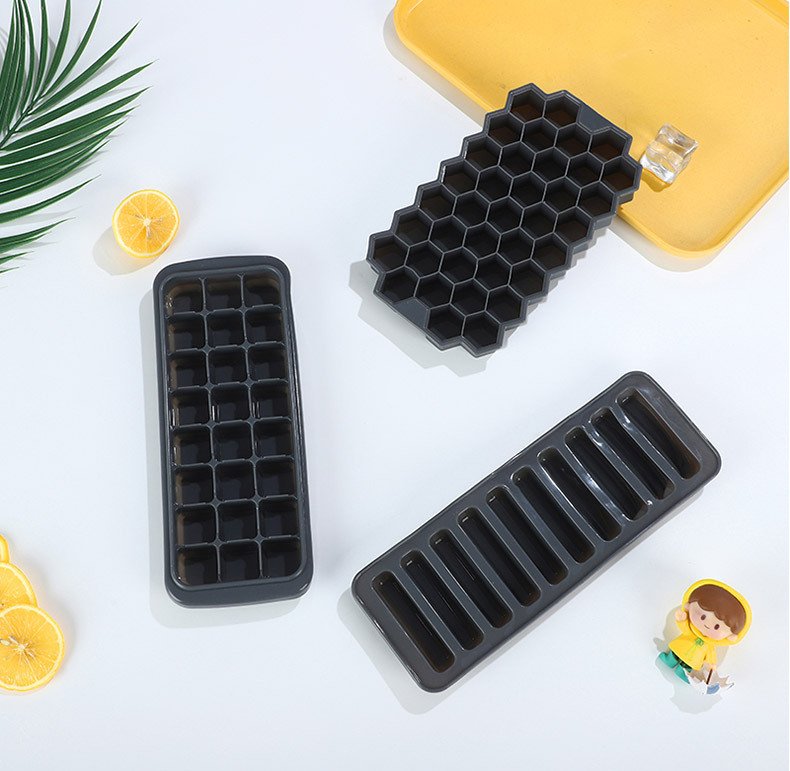 Silicone Popsicle Mold under inspection