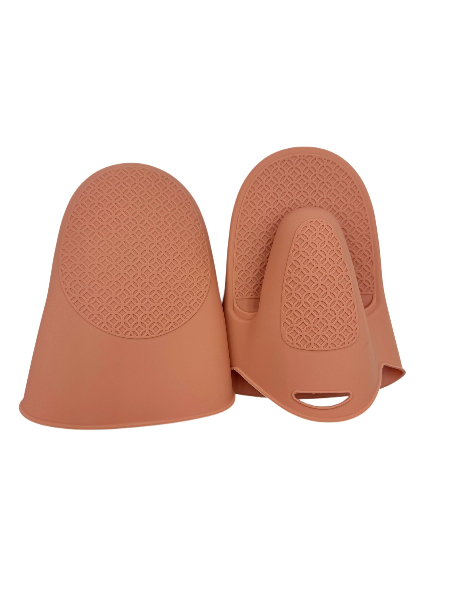 Silicone heat resistant mitts